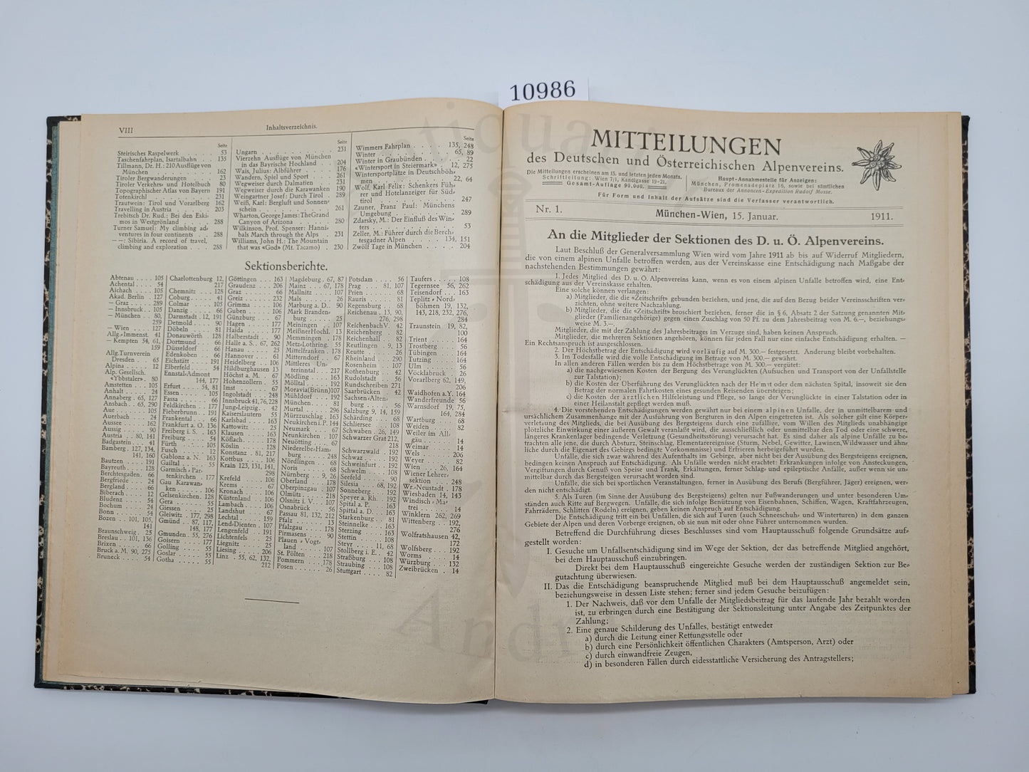 Mitteilungen des Deutschen u. Österreichischen Alpenvereins