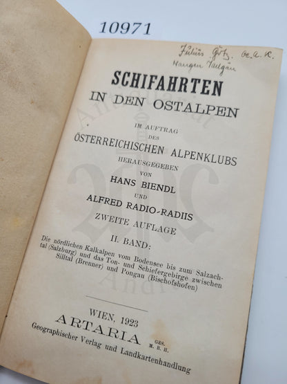 Schifahrten in den Ostalpen