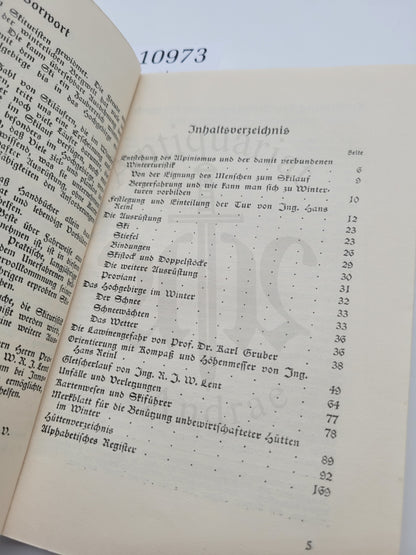 Handbuch für Skituristik