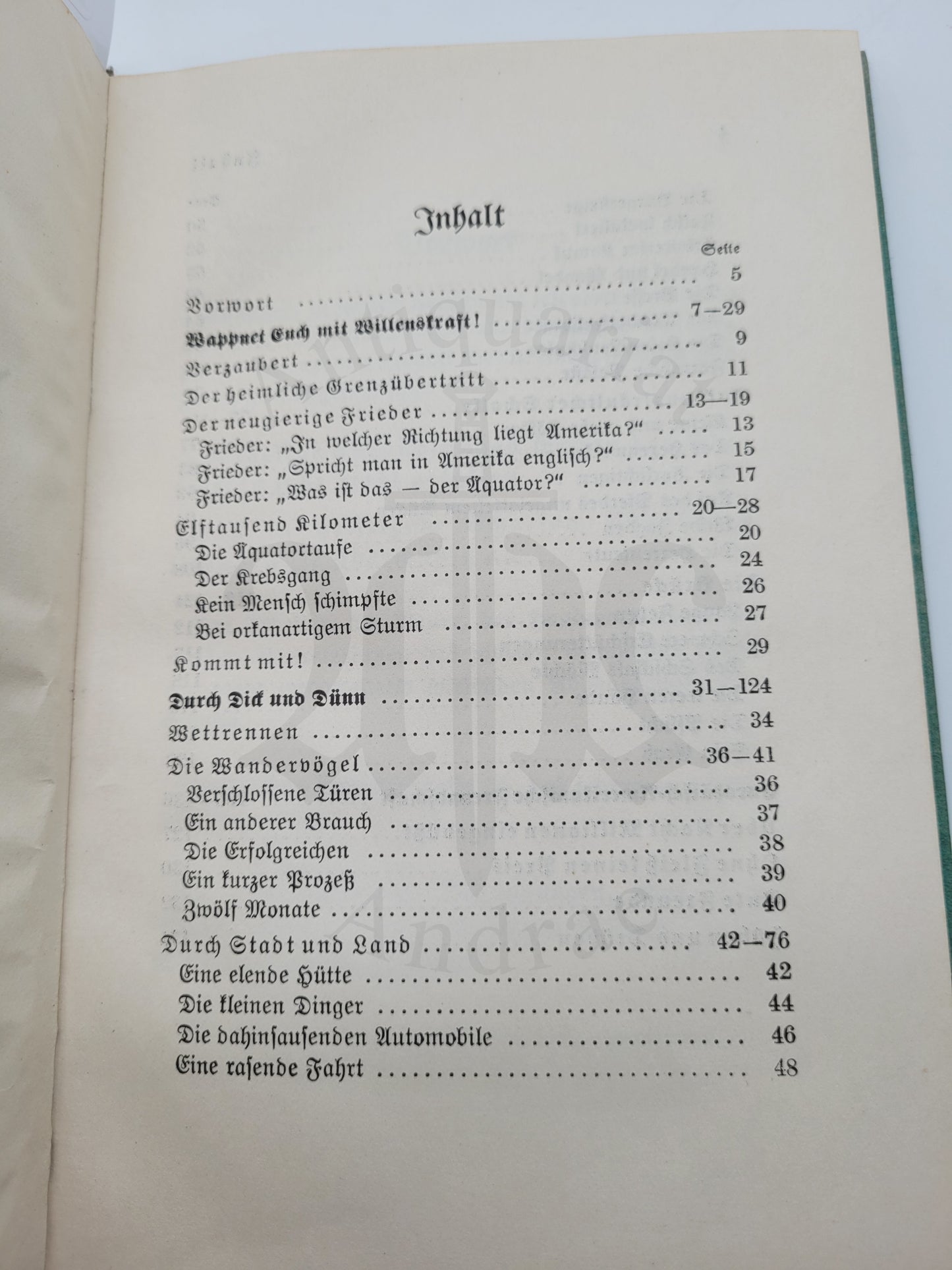 Amerika das Paradies der Gegenwart