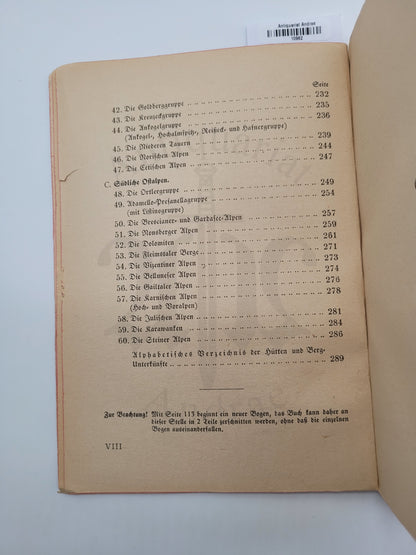 Ratgeber für Aplenwanderer