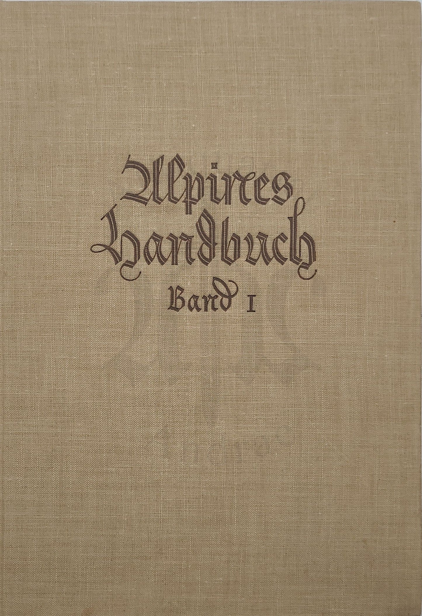 Alpines Handbuch (Doppelband)