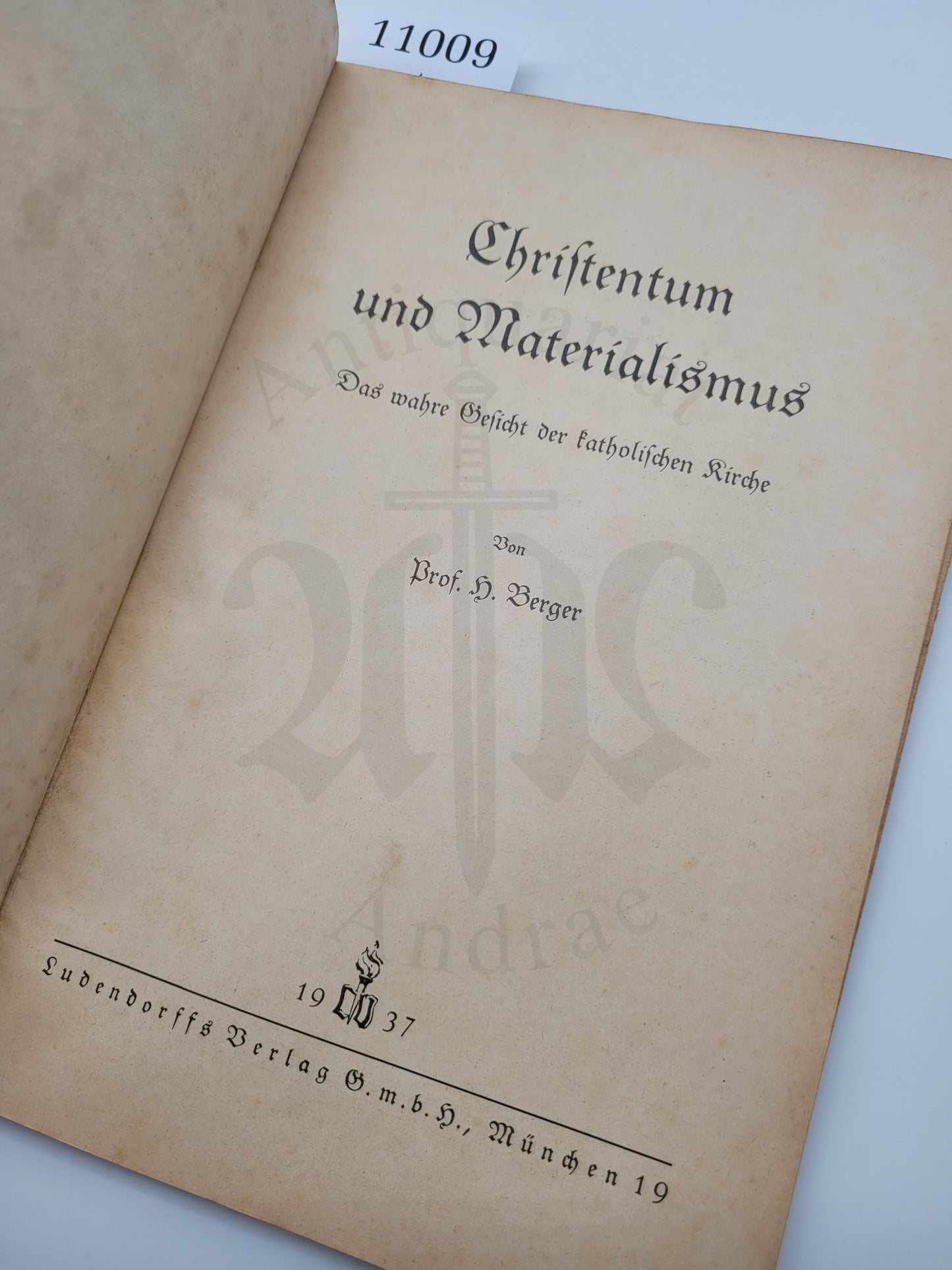 Der Materialismus des Christentums