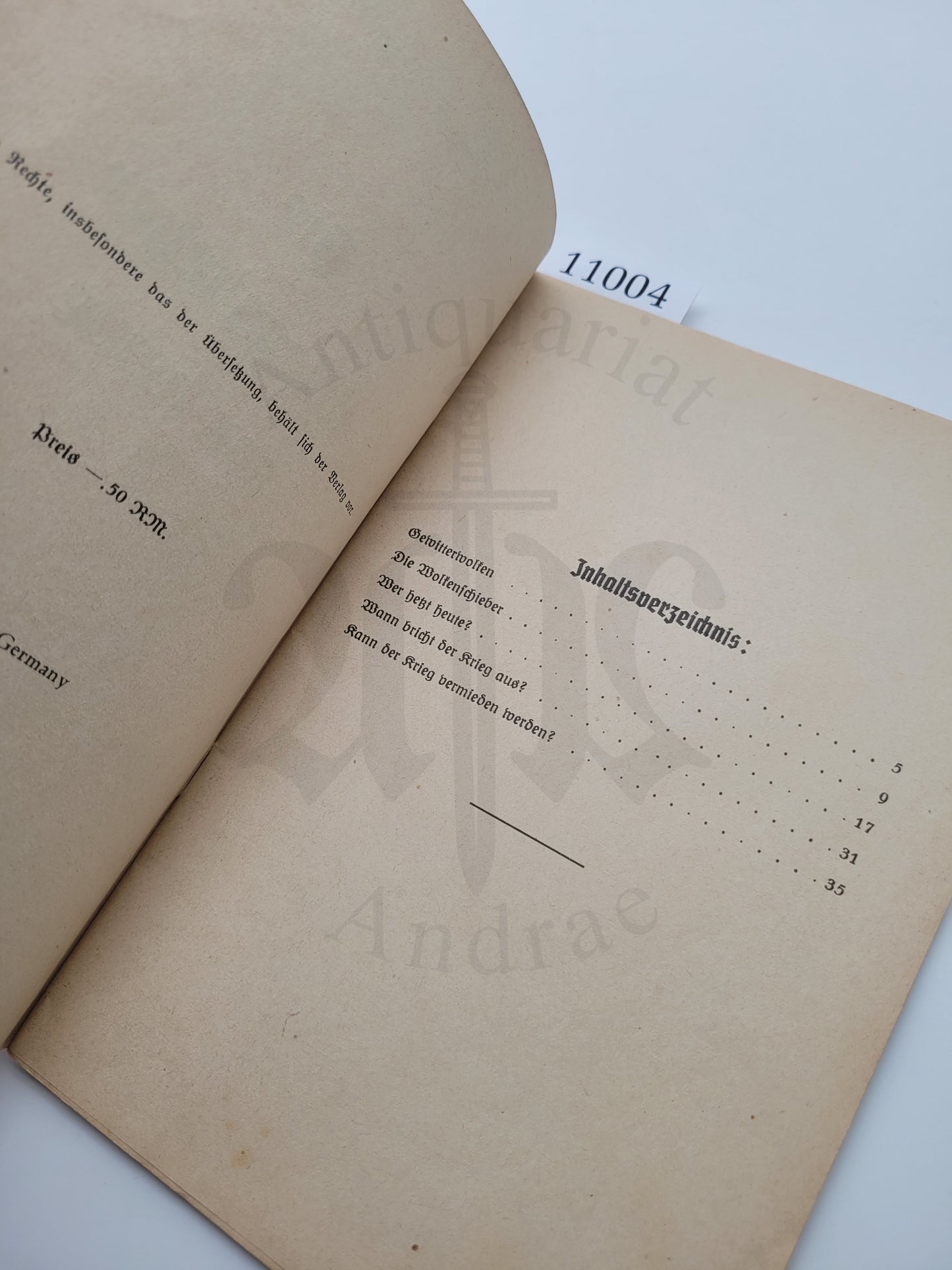 Die Kriegshetzer von Heute