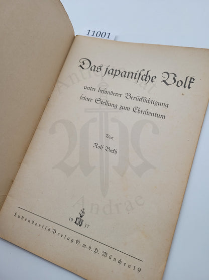 Das Japanische Volk und das Christentum
