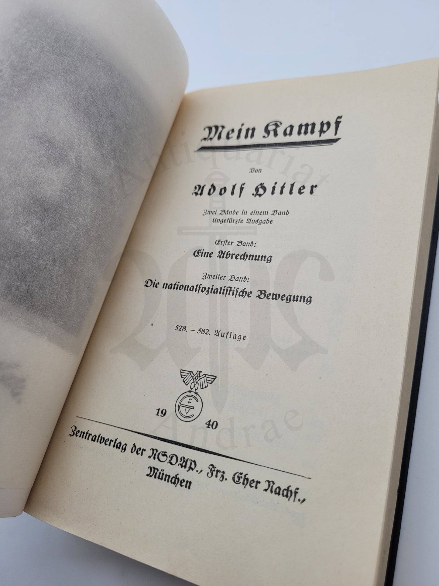 Mein Kampf Volksausgabe 1940