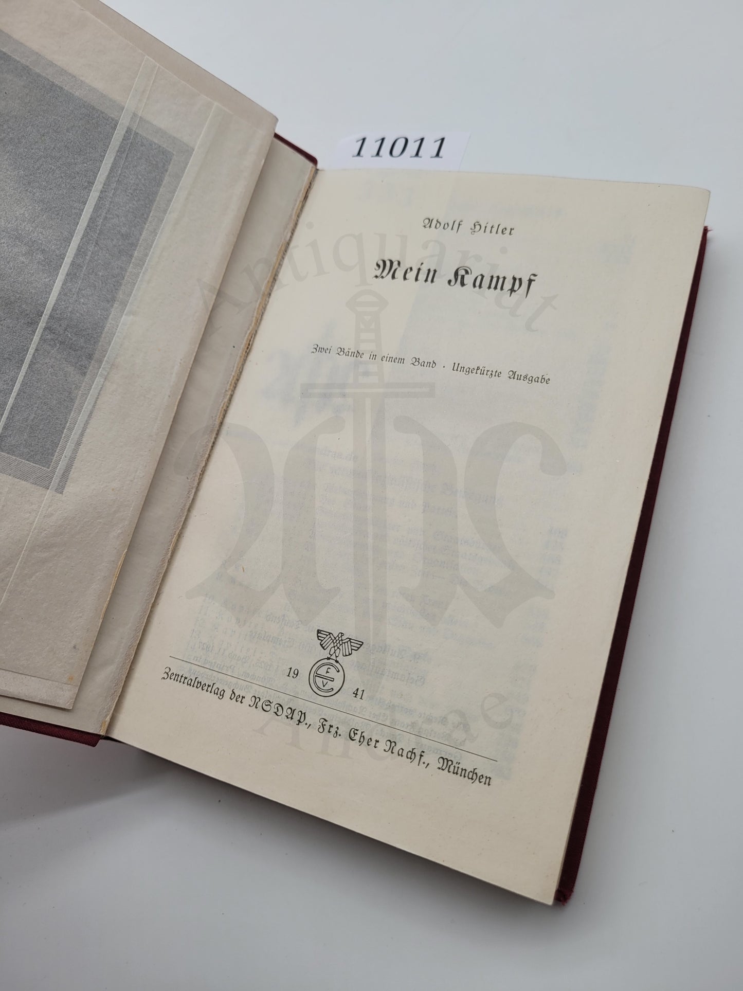 Mein Kampf Tornisterausgabe 1941