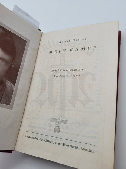 Mein Kampf Tornisterausgabe 1943 (Druckschrift)