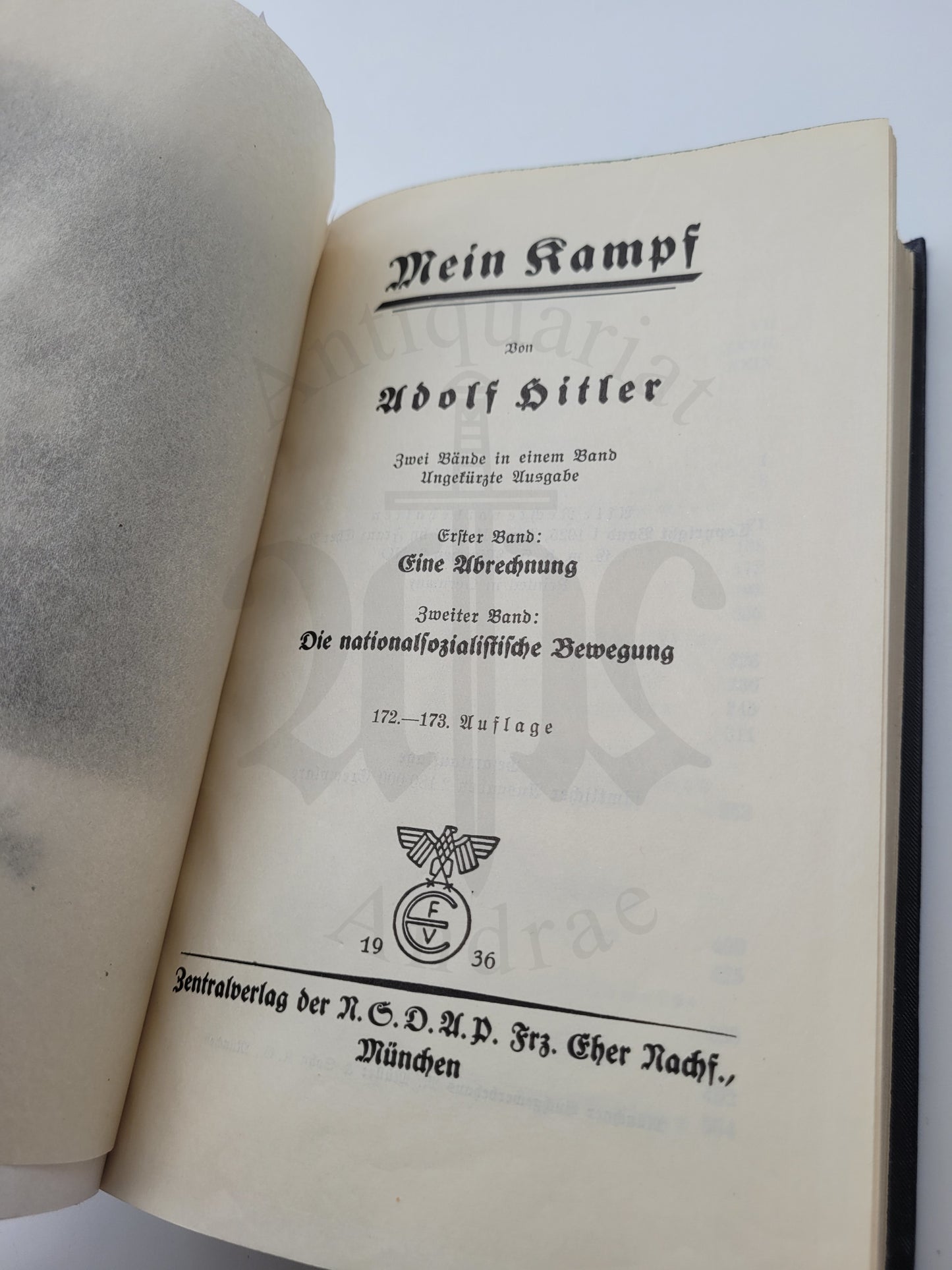 Mein Kampf Volksausgabe 1936
