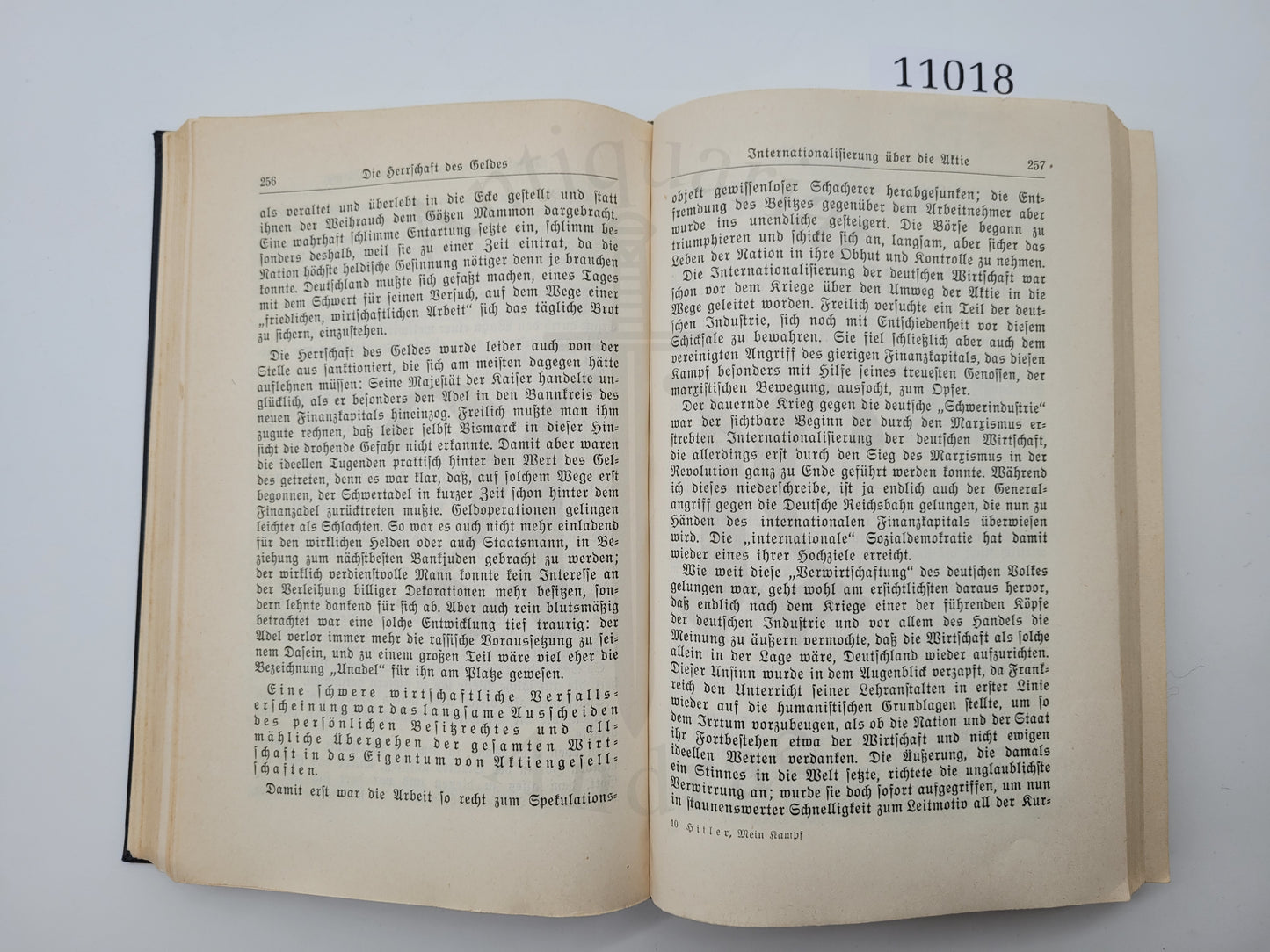 Mein Kampf Volksausgabe 1940 (Leseexemplar)