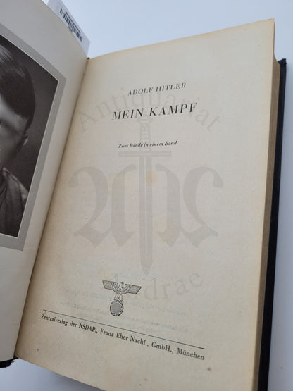 Mein Kampf Volksausgabe 1943 (Druckschrift)