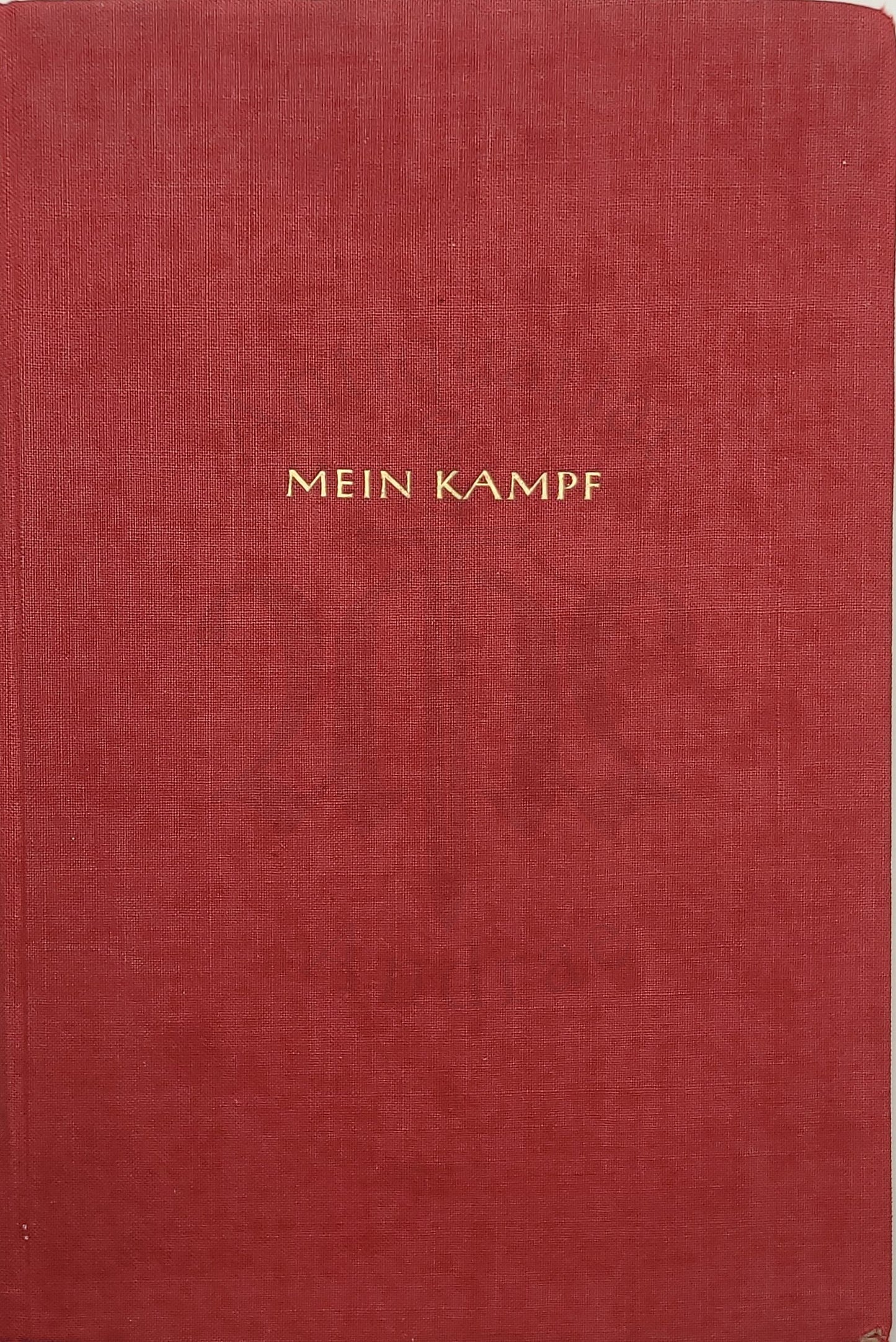 Mein Kampf Tornisterausgabe 1940