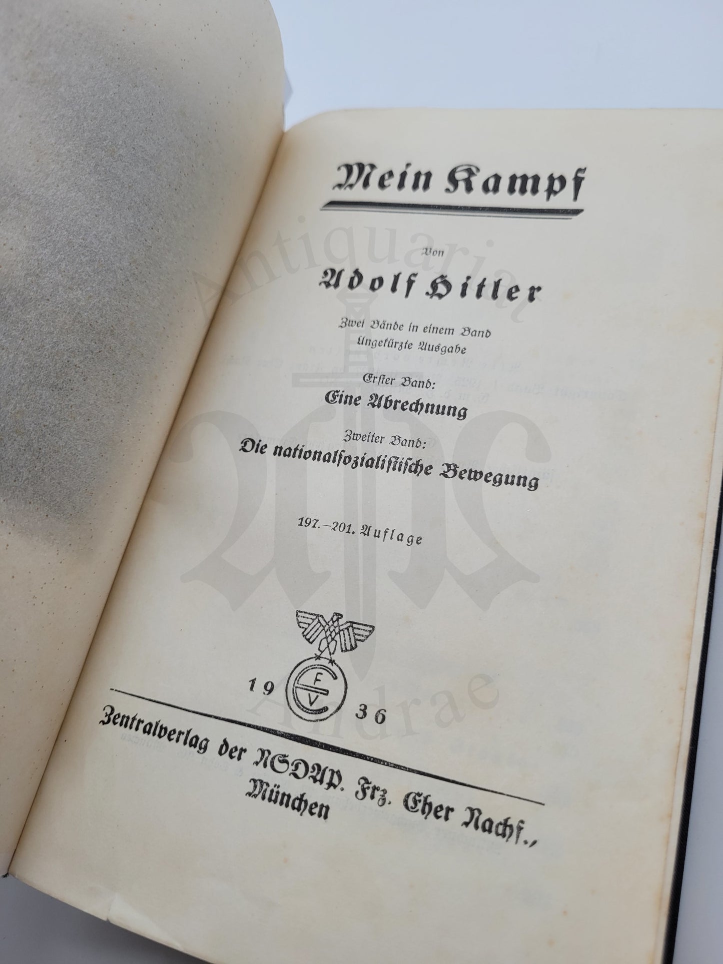 Mein Kampf Volksausgabe 1936