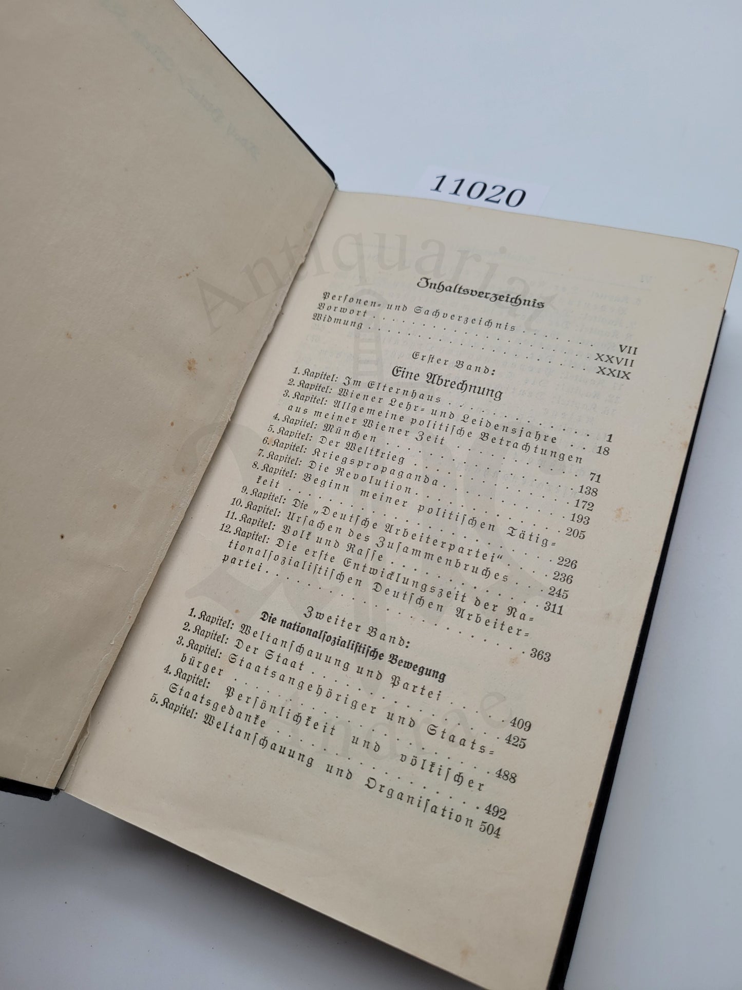 Mein Kampf Volksausgabe (Leseexemplar)