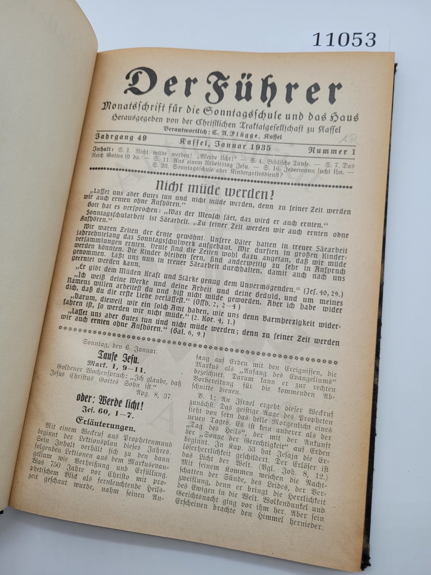 Der Führer Jhrg. 1934,35,36,37 (Monatsschrift)