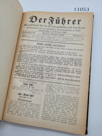 Der Führer Jhrg. 1934,35,36,37 (Monatsschrift)