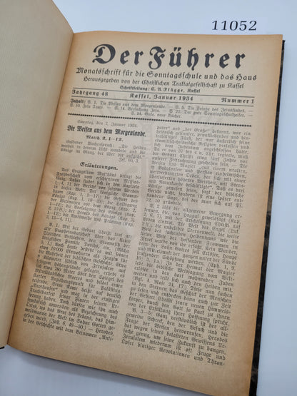 Der Führer Jhrg. 1934,35,36,37 (Monatsschrift)