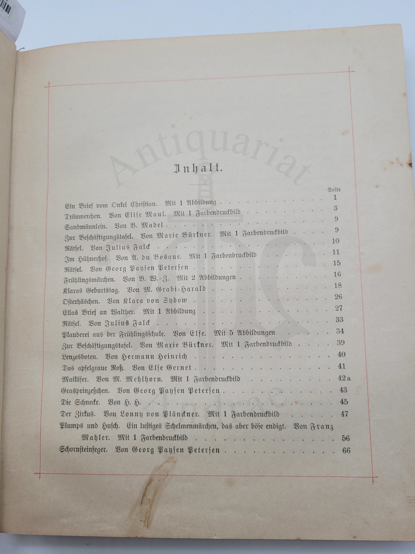 Herzblättchens Zeitvertreib