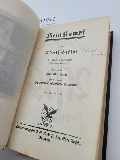 Mein Kampf Volksausgabe 1935