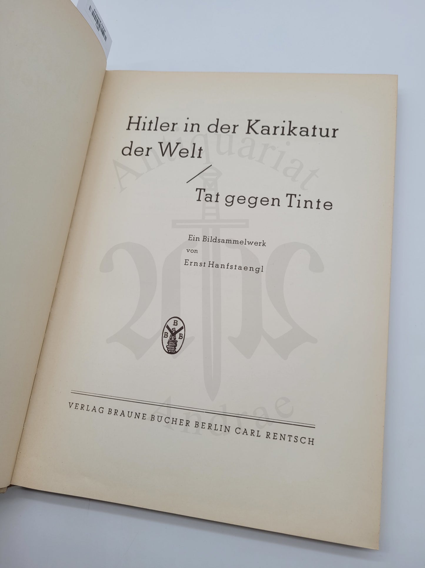 Hitler in der Karikatur der Welt
