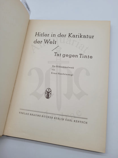 Hitler in der Karikatur der Welt