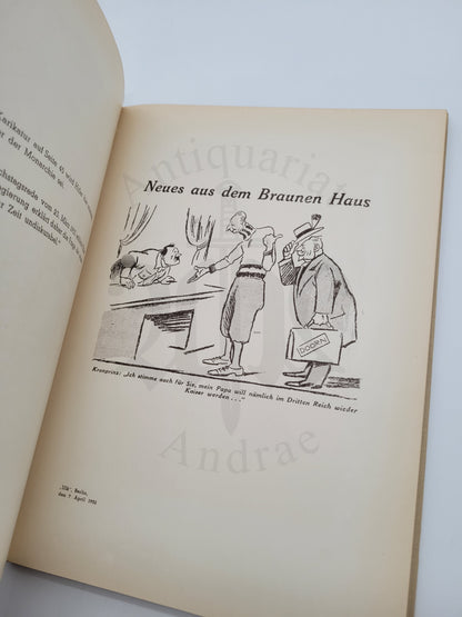 Hitler in der Karikatur der Welt