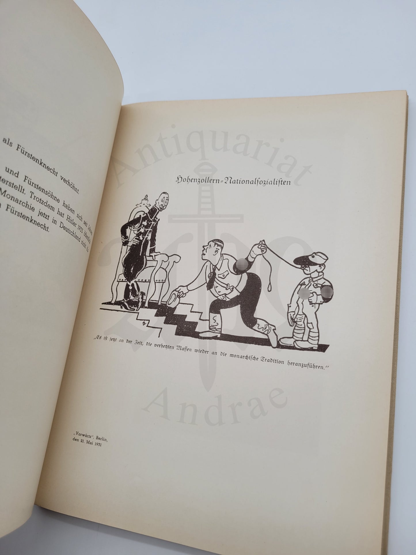 Hitler in der Karikatur der Welt