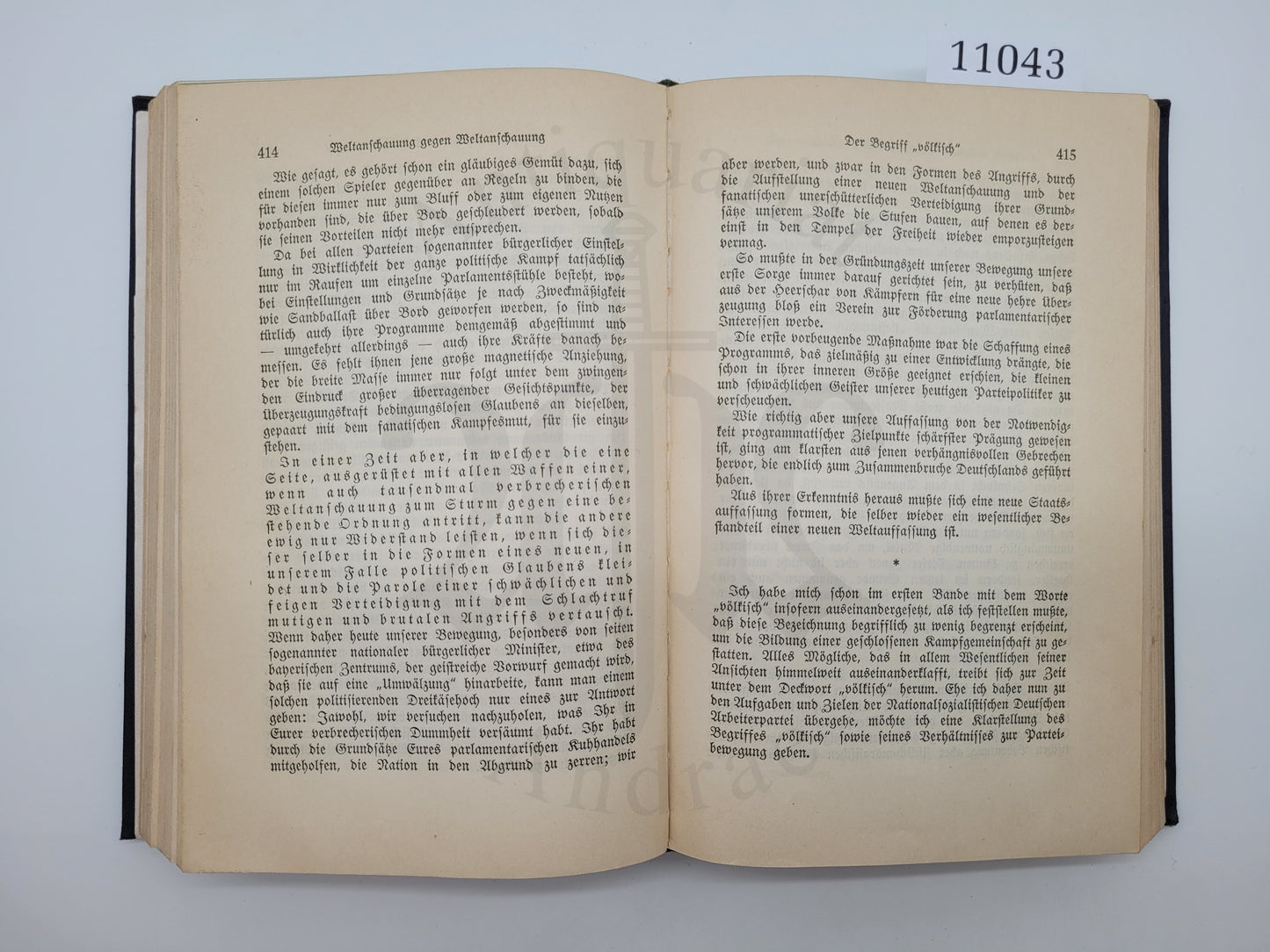 Mein Kampf Volksausgabe 1934