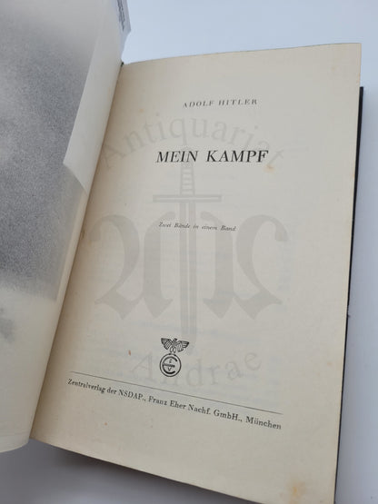 Mein Kampf Volksausgabe 1942 (Druckschrift)