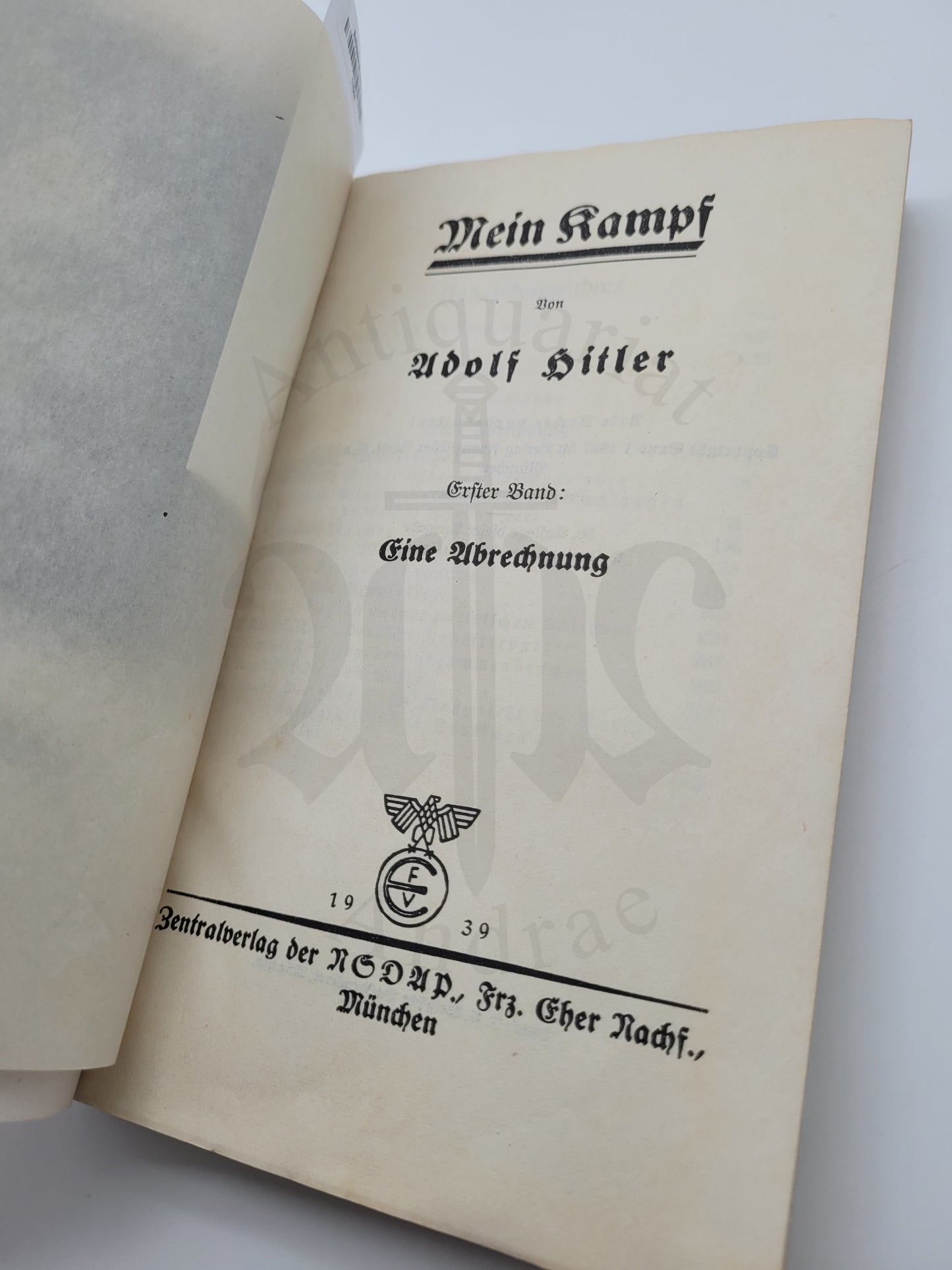 Mein Kampf Taschenbuchausgabe (Doppelband)