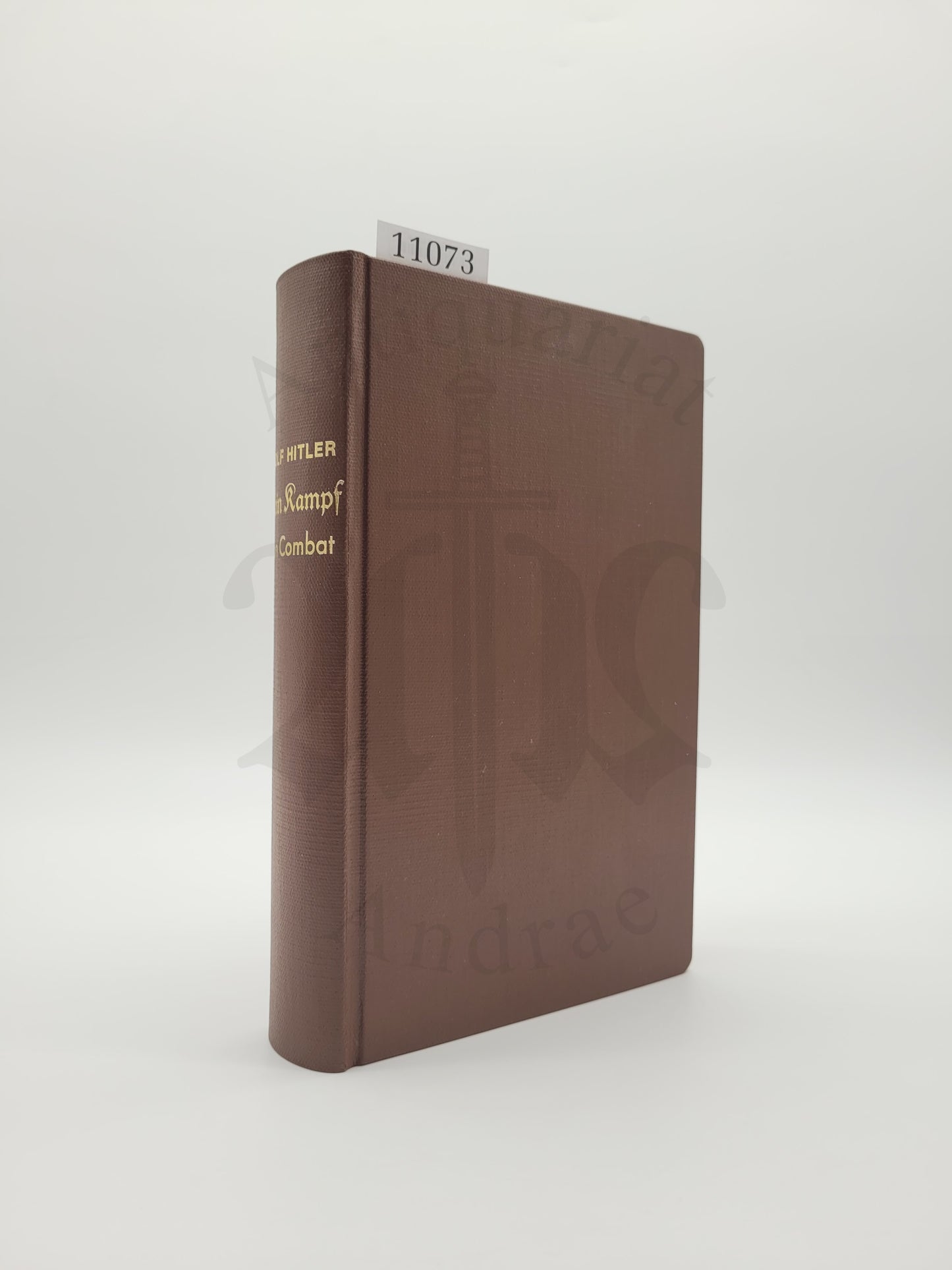 Mon Combat (Mein Kampf) 1934 Französisch (Handgebunden)