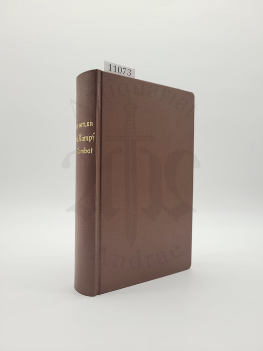 Mon Combat (Mein Kampf) 1934 Französisch (Handgebunden)