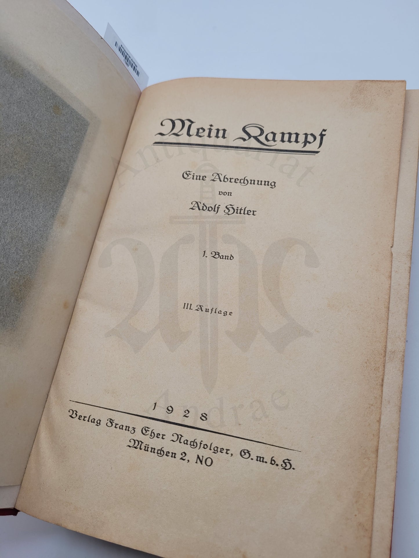 Mein Kampf 1928 3. Auflage