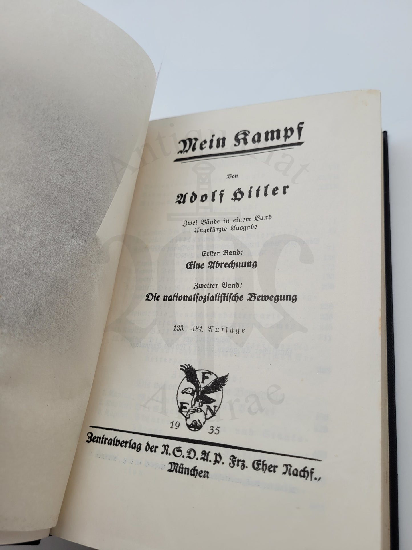 Mein Kampf Volksausgabe 1935