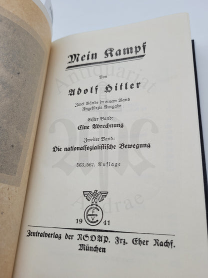 Mein Kampf Volksausgabe 1941