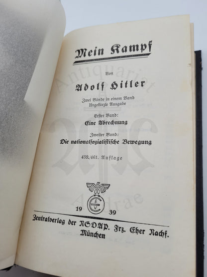 Mein Kampf Volksausgabe 1939