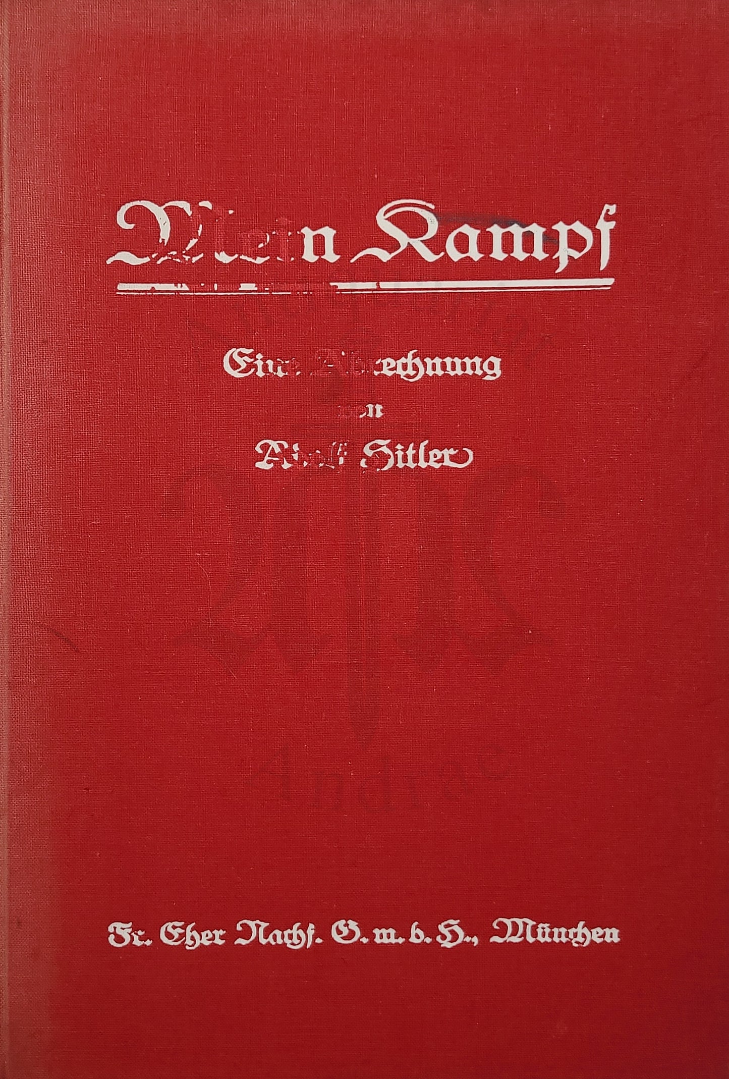 Mein Kampf 1928 3. Auflage