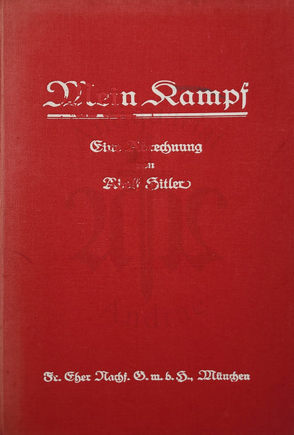 Mein Kampf 1928 3. Auflage