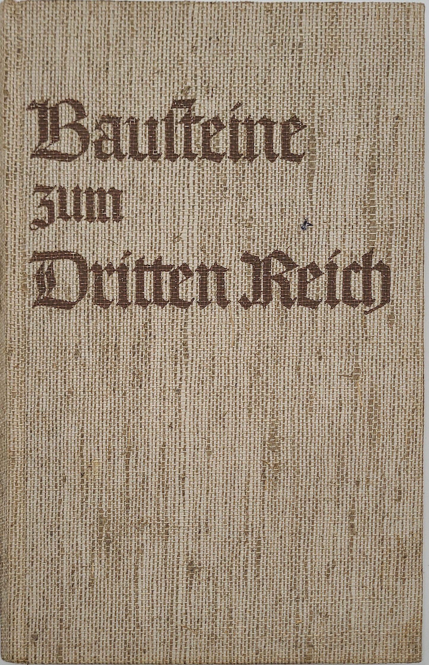 Bausteine zum Dritten Reich