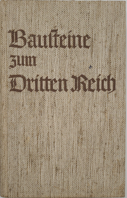 Bausteine zum Dritten Reich