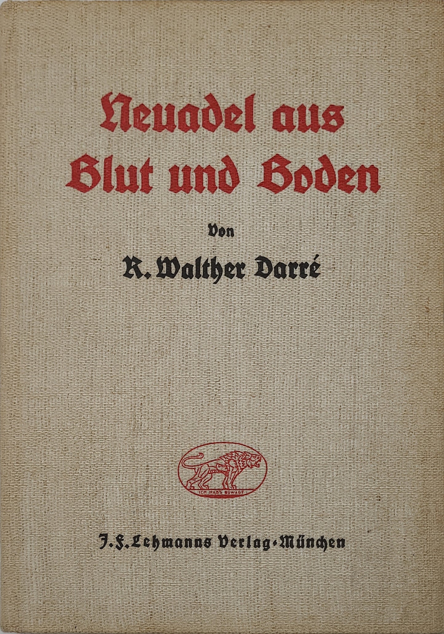 Neuadel aus Blut und Boden
