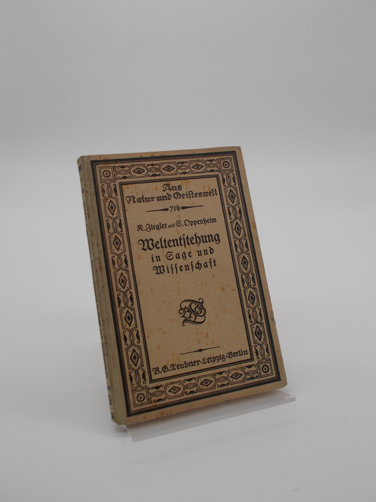 Weltentstehung in Sage und Wissenschaft